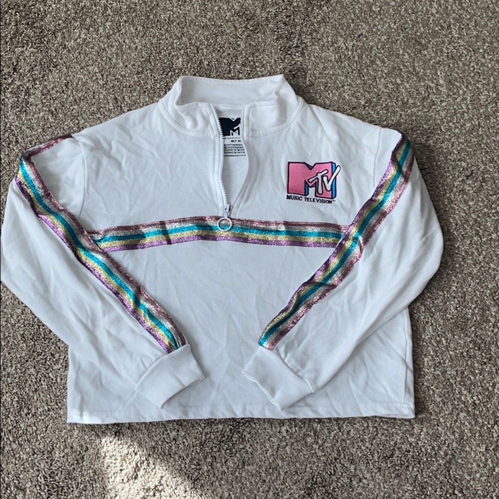 Juniors cropped pullover